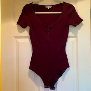 Burgundy/ Wine Rebecca Minkoff Bodysuit